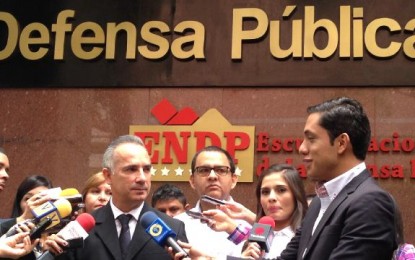 Bernal: “Defensores públicos protegerán a policía”