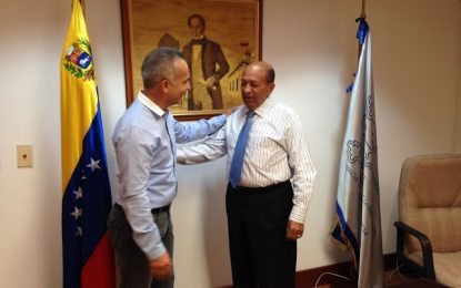 Bernal se reunió con el Contralor y con el Procurador General de la República Bolivariana de Venezuela