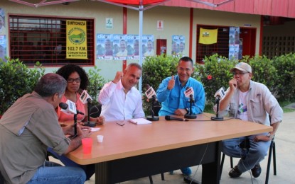 Bernal: Candidatos de Chávez son garantía de paz y estabilidad