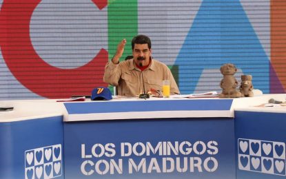 Presidente Maduro anuncia la creación del Clap maternal y de productos personales