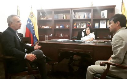Freddy Bernal y Laidy Gómez se reúnen para trabajar por el Táchira