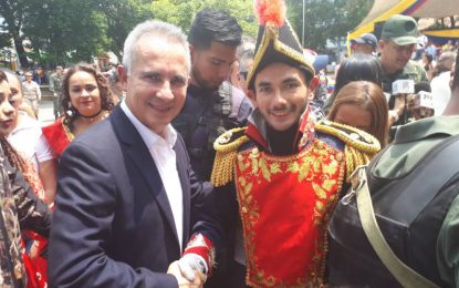 205 años después las venezolanas y los venezolanos conservamos el mismo espíritu de Bolívar por la independencia y la libertad