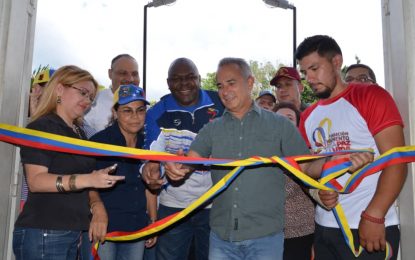 Inauguran Gran Base de Misión Hugo Chávez en Táchira