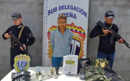 GNB y CICPC capturan a paramilitar y dan de baja a otro de la banda El Paisa en frontera colombo venezolana