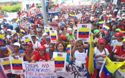 “Hemos decidido levantar  una bandera de Paz”