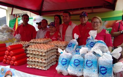 Feria del Campo Soberano se desplegó en el punto y circulo de Bases de Misiones tachirense