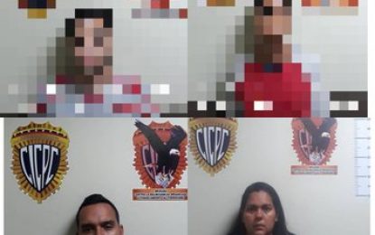 Cuerpo de seguridad del Táchira captura a integrantes de red de prostitución infantil