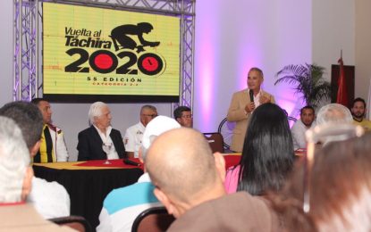 “La Vuelta al Táchira es la columna vertebral de los tachirenses”