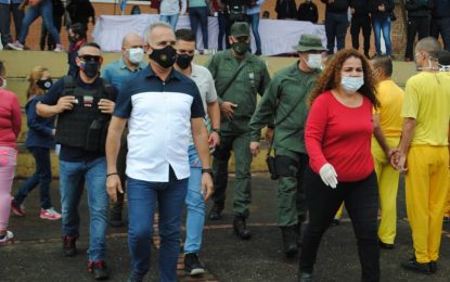 “Activado todos los mecanismos de desinfección para evitar que la Covid-19, entre a la cárceles”