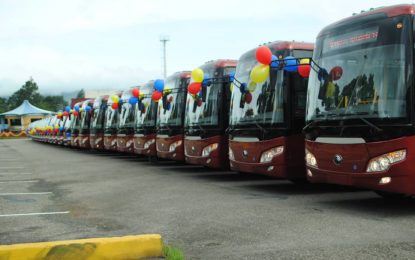 Treinta autobuses Yutong fortalecerán el servicio de Transtáchira