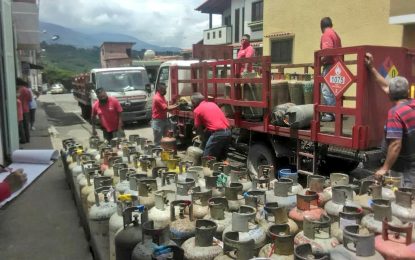 Aumenta despacho de Gas Doméstico en las zonas vulnerables