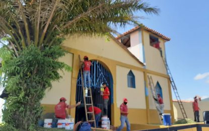 Corpoandes Táchira embellece espacios comunes de Capacho Nuevo