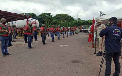 Creado Cuerpo de Combatientes para la defensa de las plantas de Gas en Táchira