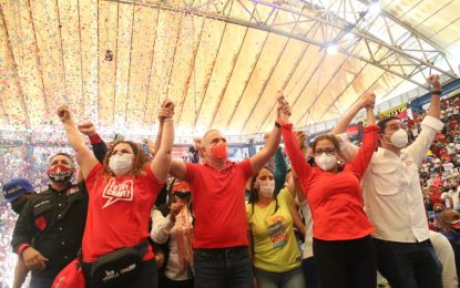 Freddy Bernal: “El odio de la derecha lo vamos a enterrar el 6D por Amor al Táchira”