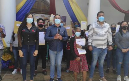 Entregan 130 títulos de Tierra Urbana en el municipio Junín del estado Táchira