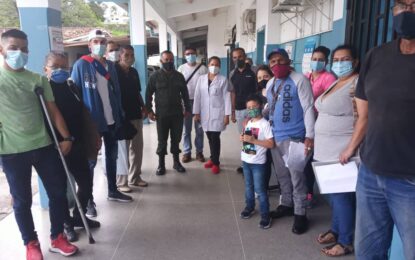 Operativo de salud para transportista y sus familiares en municipios de la entidad andina