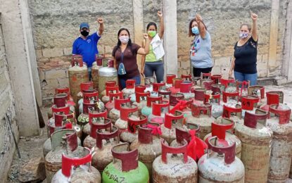 Se estabiliza despacho de gas doméstico en Táchira en unión cívico militar policial 