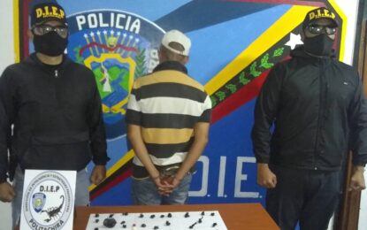 Capturado alias “El Simio” por distribución de droga