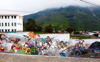 Táchira recibió el segundo lugar en el concurso de Murales Bicentenario