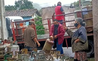Más de 60 mil familias tachirenses han recibido gas en septiembre