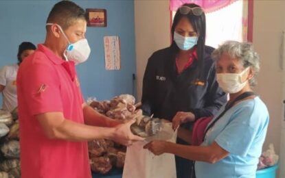Distribuyen combos proteicos en Bases de Misiones Socialistas de Táchira