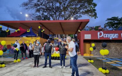 Reinaugurado Parque Murachí en el marco del Plan Amemos al Táchira