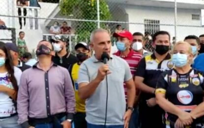 Bernal: Táchira tiene un alto potencial deportivo que estamos apoyando