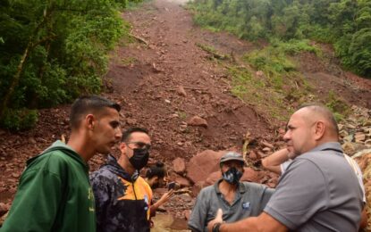 Silfredo Zambrano: “Iniciamos trabajos para abrir el paso en el Chorro del Indio”