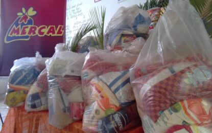 Más de 30 toneladas de alimentos fueron distribuidas en Base de Misiones en Táchira