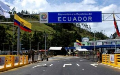 Variante Ómicron retrasa reapertura de frontera Colombia-Ecuador
