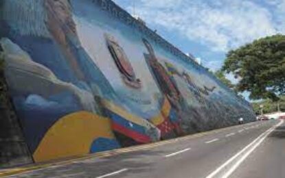 Avanza rehabilitación del Muro de la Guacara de San Cristóbal