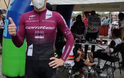 Dusan Rajovic dominó la lluvia y a sus rivales en la segunda etapa de la Vuelta al Táchira en Bicicleta