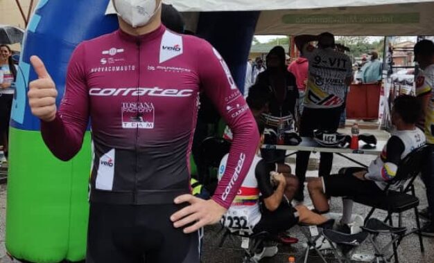 Dusan Rajovic dominó la lluvia y a sus rivales en la segunda etapa de la Vuelta al Táchira en Bicicleta