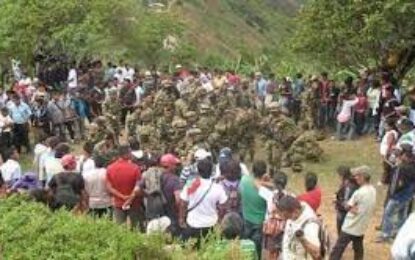 Denuncian hechos de represión en el Norte de Santander, Colombia