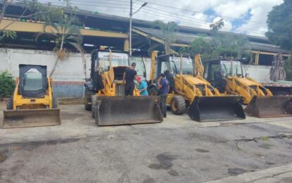 Presidente Maduro envía maquinaria al Táchira para atender comunidades afectadas por lluvias