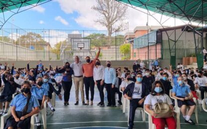 Promueven Plan de Prevención Contra el Acoso Escolar en Táchira