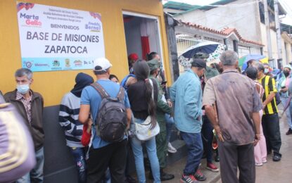 Más de 7 mil familias del municipio Cárdenas beneficiadas con rehabilitación de Base de Misiones Zapatoca