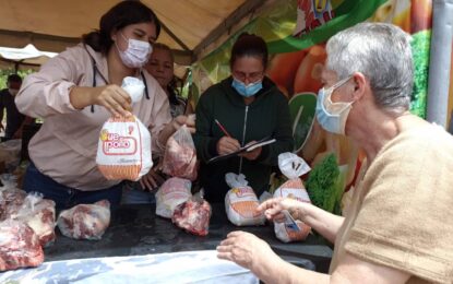 Minppal distribuyó más de 11 de toneladas de alimentos en la inauguración de la Base de Misiones Zapatoca