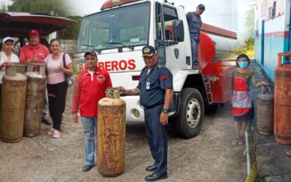 Casas hogares y ancianatos reciben suministro de gas de forma constante