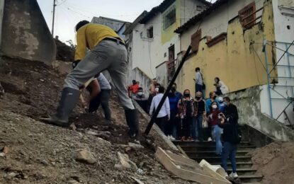 En homenaje a Luisita Sánchez se rehabilita Paseo Los Estudiantes de San Cristóbal