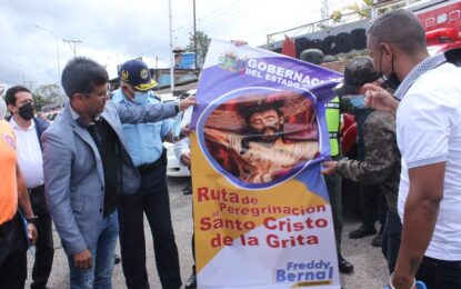 Garantizan seguridad y atención primaria a feligreses del Santo Cristo de La Grita