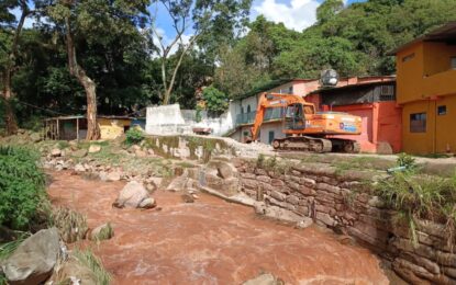 Alcaldía de San Cristóbal inicia obras hidráulicas en quebrada La Bermeja