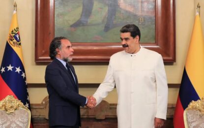 Venezuela estima $2 mil millones en intercambio comercial con Colombia