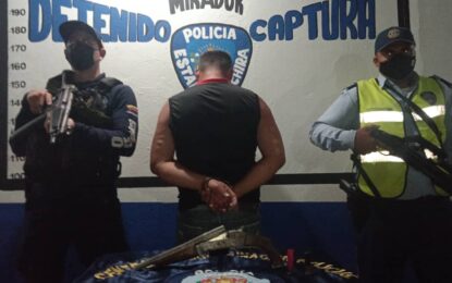 Detenido por porte ilícito de arma de fuego en Zorca