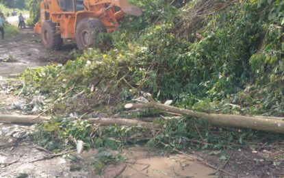 IVT intensifica remoción de derrumbes en vía Macanillo – La Florida