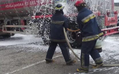 Protección Civil Táchira activó simulacro por derrame de combustible