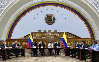 Bernal: Venezuela y Colombia reafirman compromiso de unidad y confraternidad