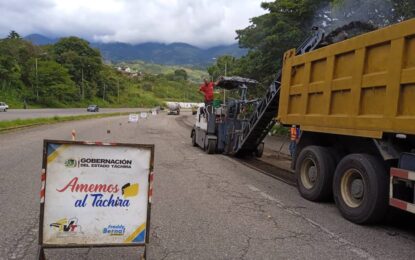 Inician trabajos de escarificación en el tramo I de la Autopista San Cristóbal – La Fría