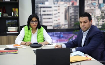 Vicepresidenta Ejecutiva afina detalles para la reanudación del puente Binacional  Tienditas