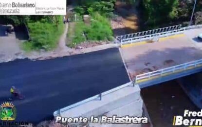 Puente La Balastrera presenta su mejor vista en estas navidades